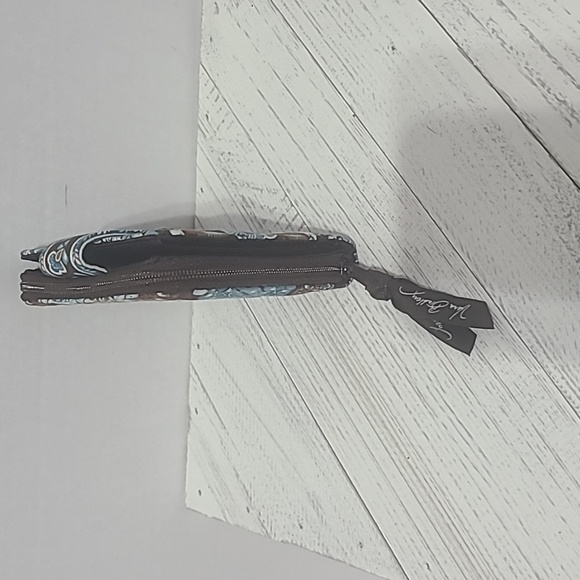 Vera Bradley Java Blue Wallet - Picture 2 of 5